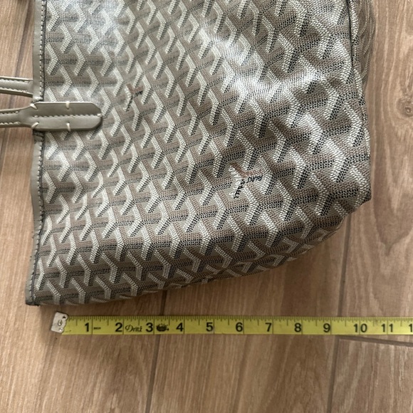 Taupe Patterned Tote - Picture 7 of 7